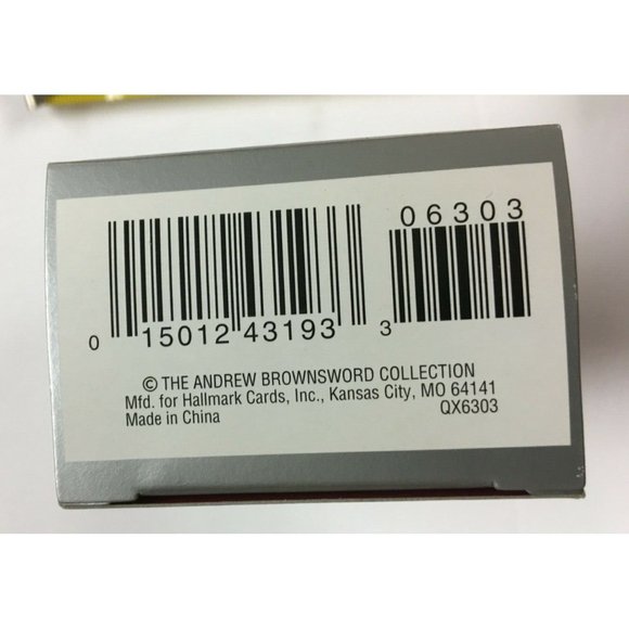 Christmas Ornament "Forever Friends Bear" Hallmark 1998 QX6303 Andrew Brownsward - Picture 4 of 4